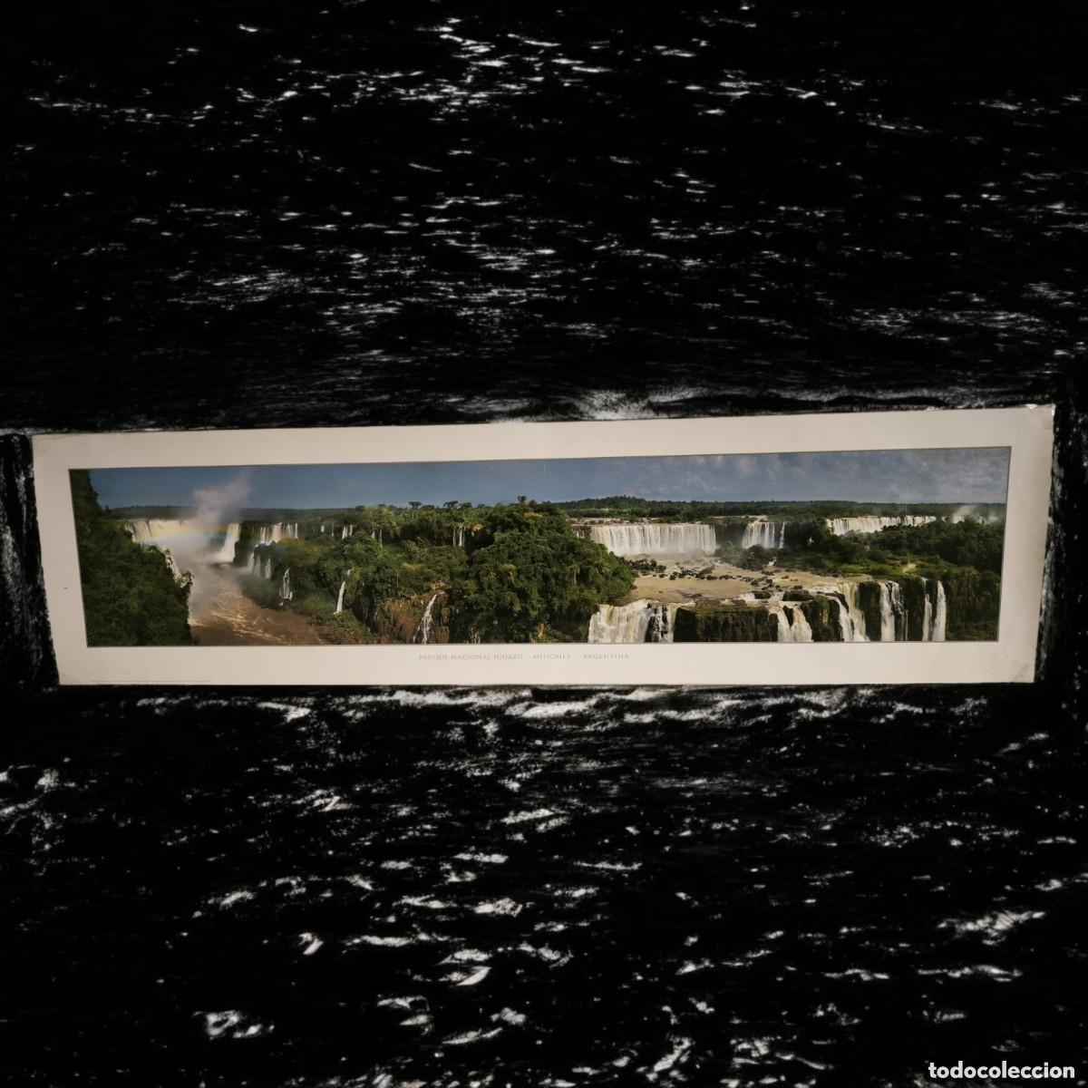 Fotograf&iacute;a antigua: Fotograf&iacute;a Panor&aacute;mica Cataratas del Iguaz&uacute; &ndash; Parque Nacional &ndash; 101 x 26 cm