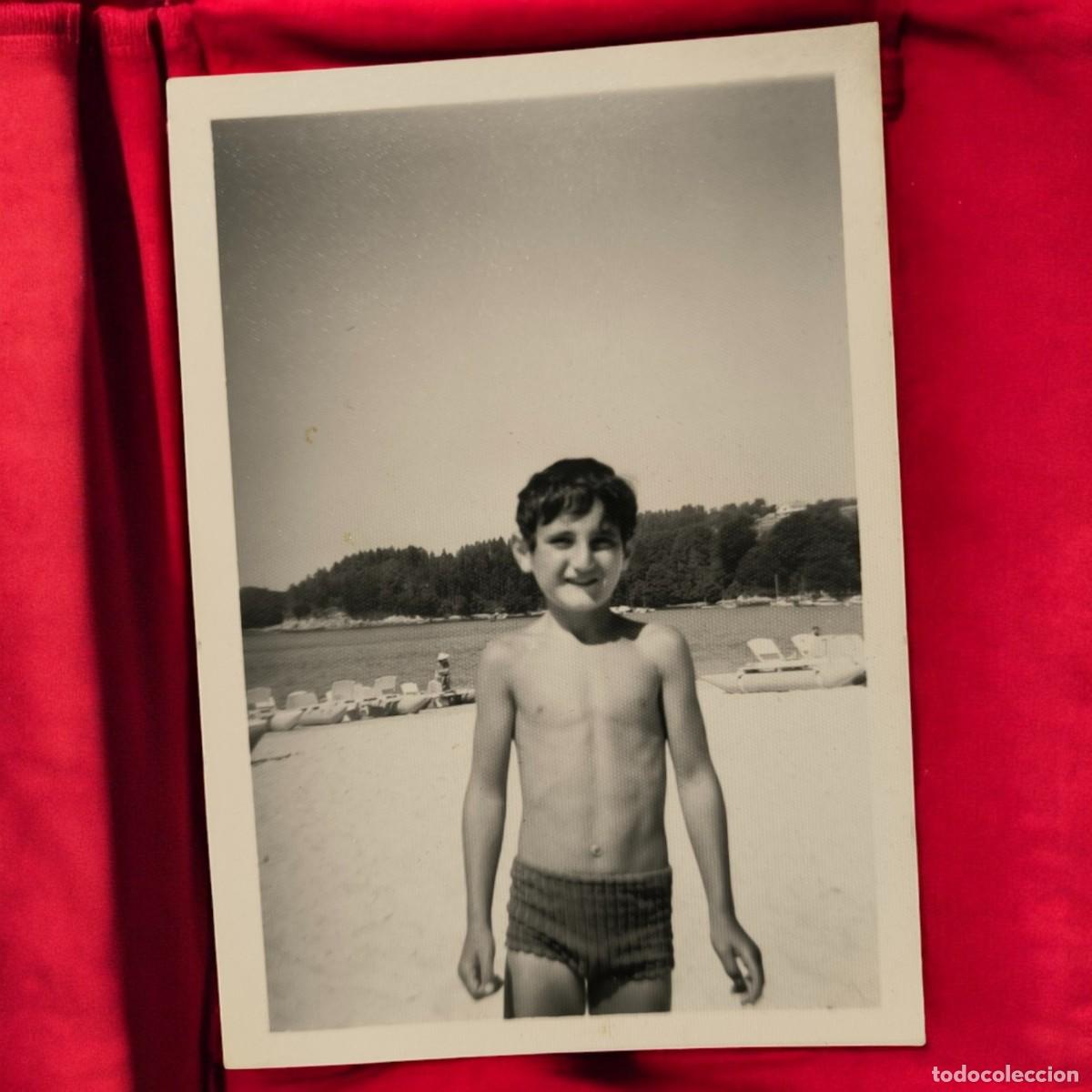 Fotograf&iacute;a antigua: ️ Fotograf&iacute;a Antigua De Ni&ntilde;o En La Playa &ndash; Verano De Los A&ntilde;os 60/70