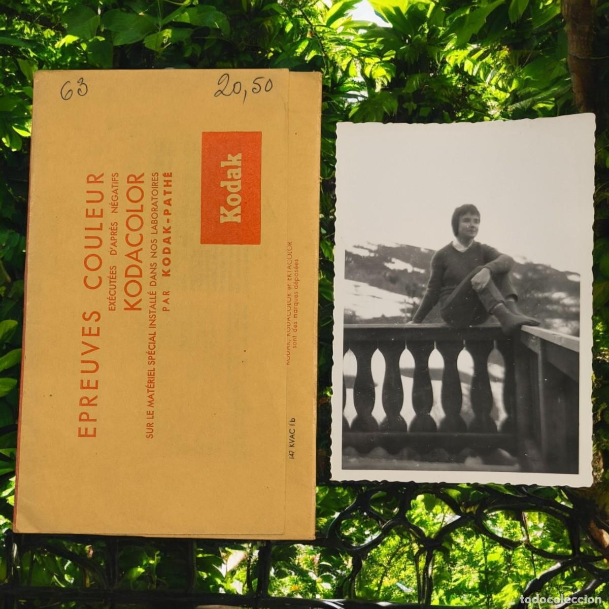 Fotograf&iacute;a antigua: Sobre Original Kodak Con Fotograf&iacute;as Vintage &ndash; Autenticidad Fotogr&aacute;fica Del Siglo XX