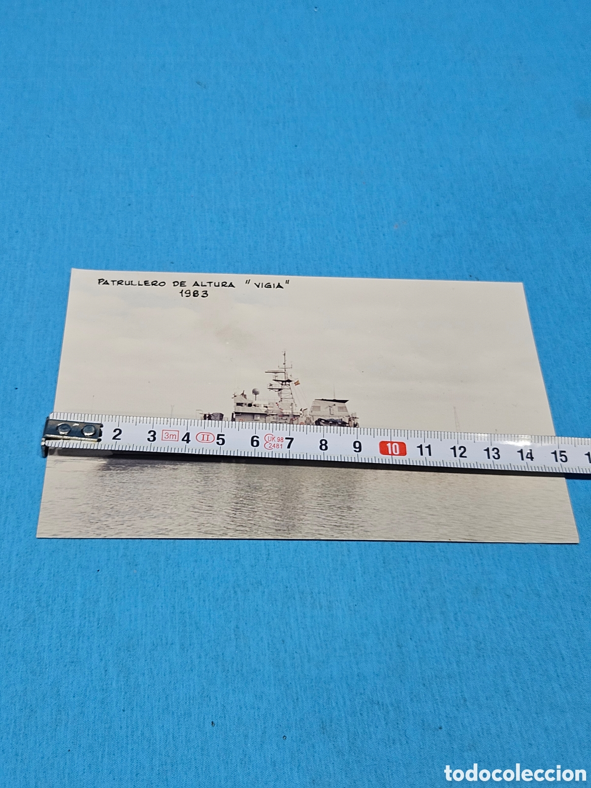 Alte Fotografie: FOTOGRAGIA PATRULLERO DE ALTURA VIGIA 1983