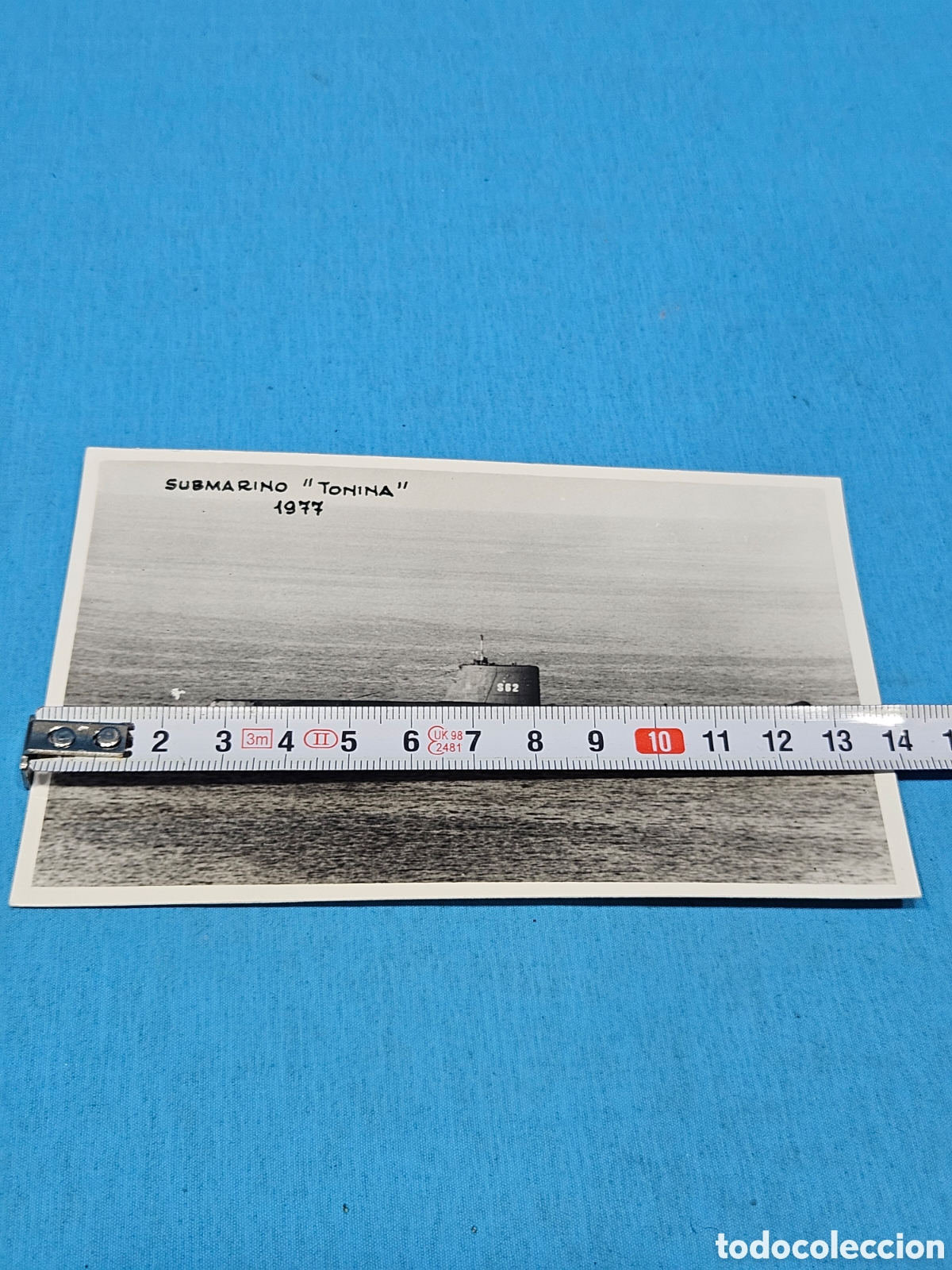 Fotograf&iacute;a antigua: FOTOGRAFIA SUBMARINO TONINA 1977