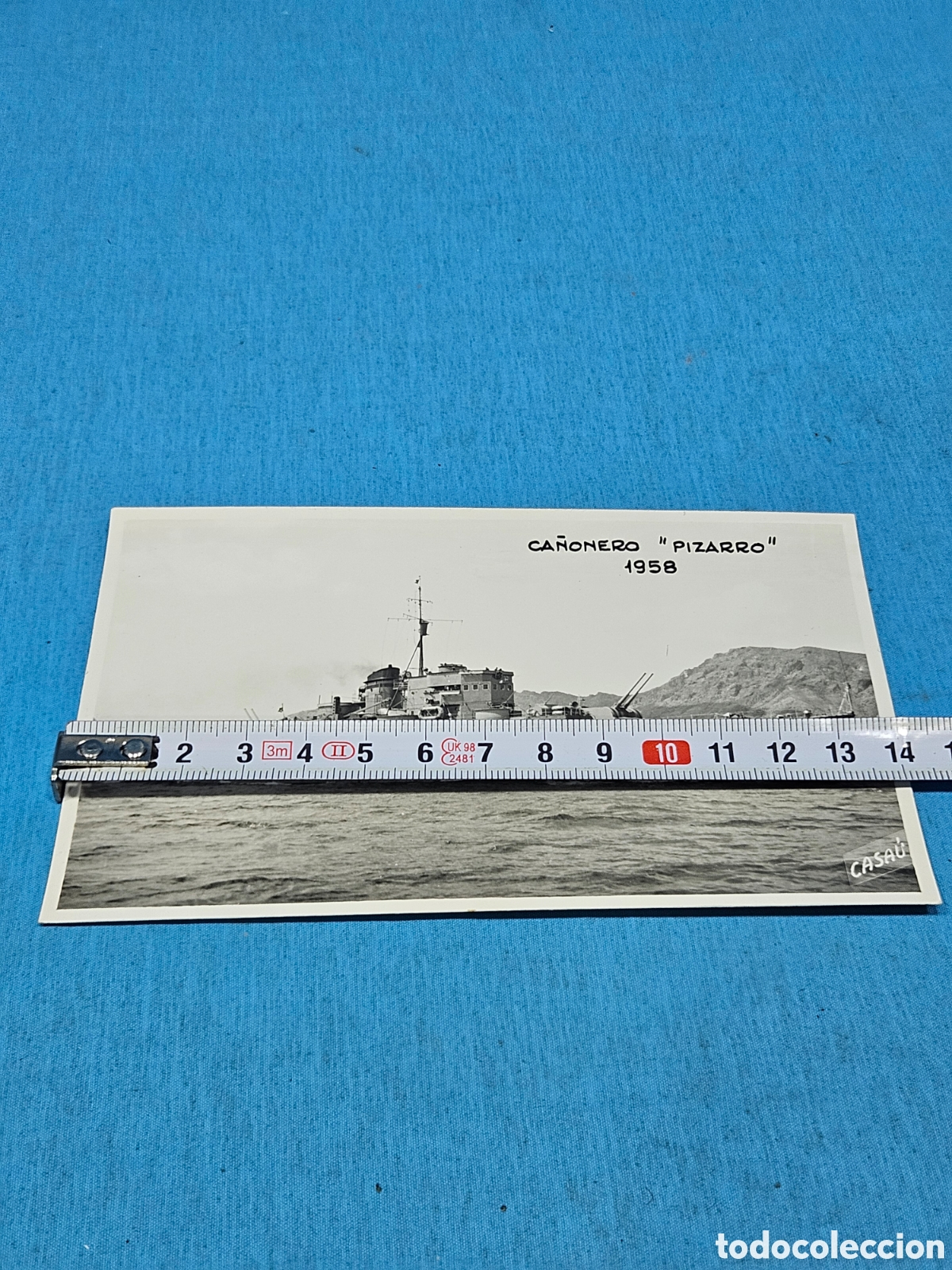 Fotograf&iacute;a antigua: FOTOGRAFIA CA&Ntilde;ONERO PIZARRO 1958 CASAU