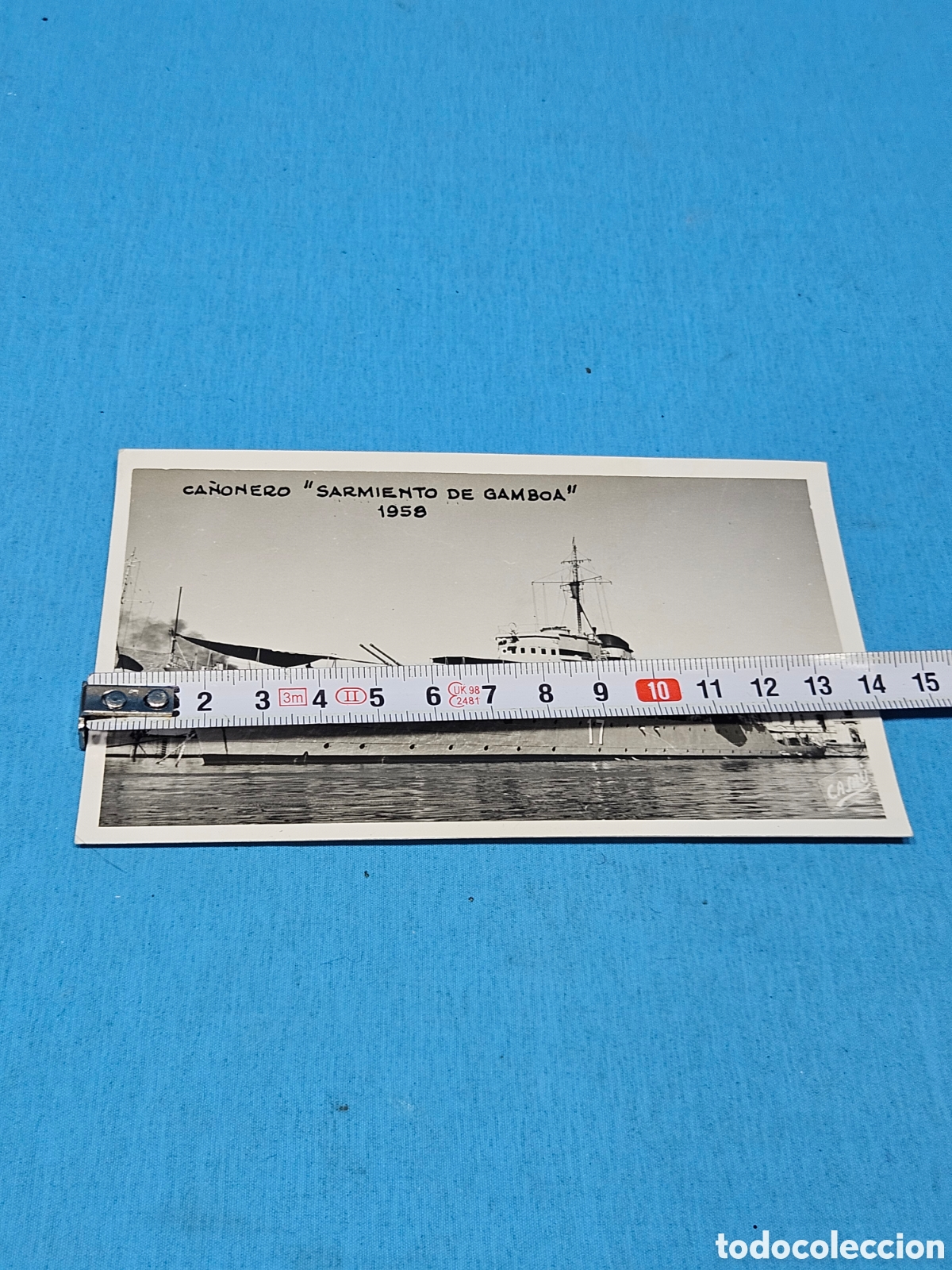 Fotograf&iacute;a antigua: FOTOGRAFIA CA&Ntilde;ONERO SARMIENTO DE GAMBOA 1958 CASAU