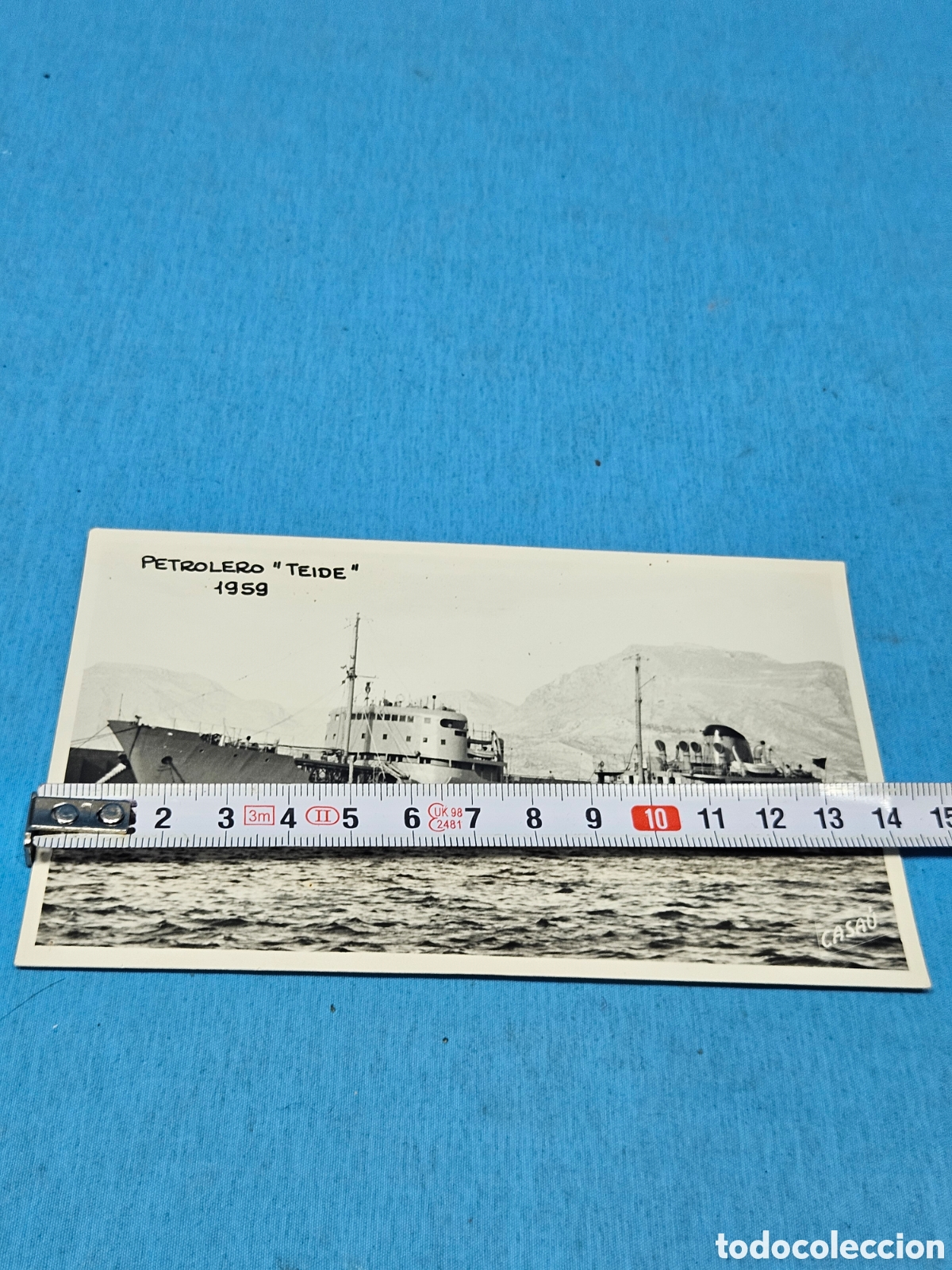 Fotograf&iacute;a antigua: FOTOGRAFIA PETROLERO TEIDE 1959
