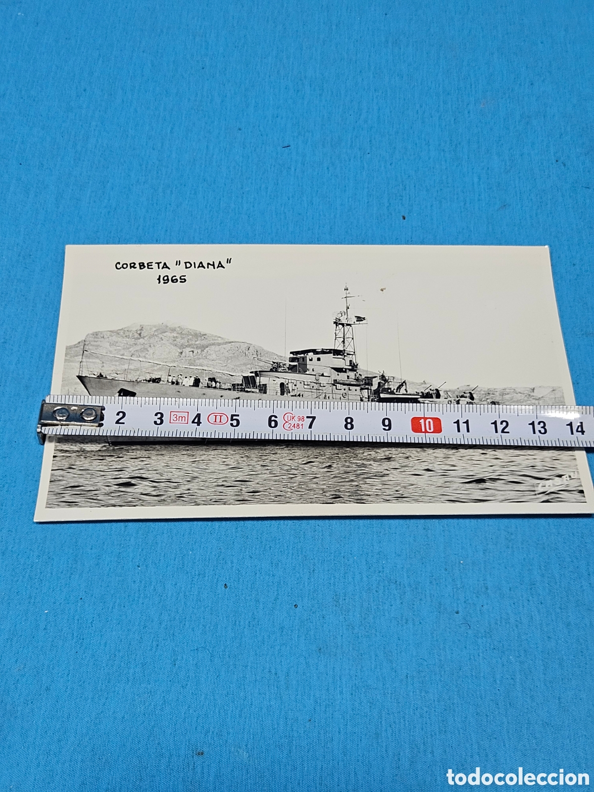 Fotograf&iacute;a antigua: FOTOGRAFIA CORBETA DIANA 1965 CASAU