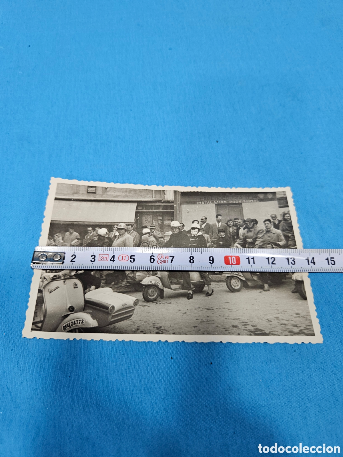 Fotograf&iacute;a antigua: FOTOGRAFIA CELEBRACION VESPA MARZO 1959 CARTAGENA