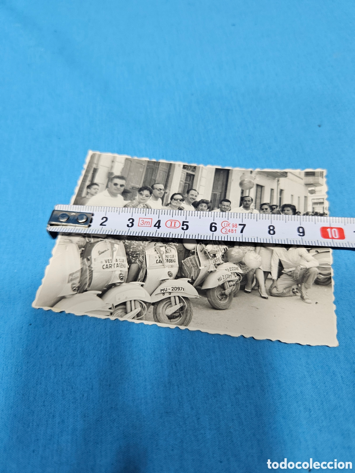 Fotograf&iacute;a antigua: FOTOGRAFIA VESPA CARTAGENA