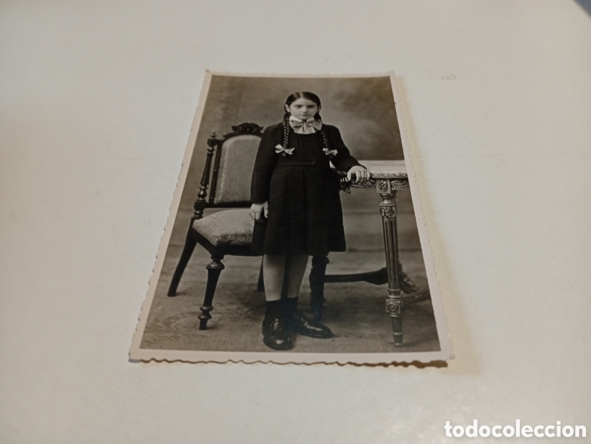 Fotograf&iacute;a antigua: Fotograf&iacute;a antigua ni&ntilde;a 1941