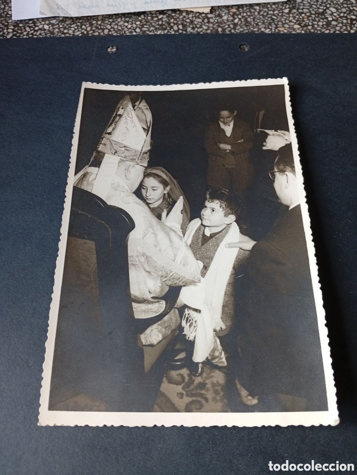 Fotograf&iacute;a antigua: Fotograf&iacute;a confirmaci&oacute;n de migue 1964