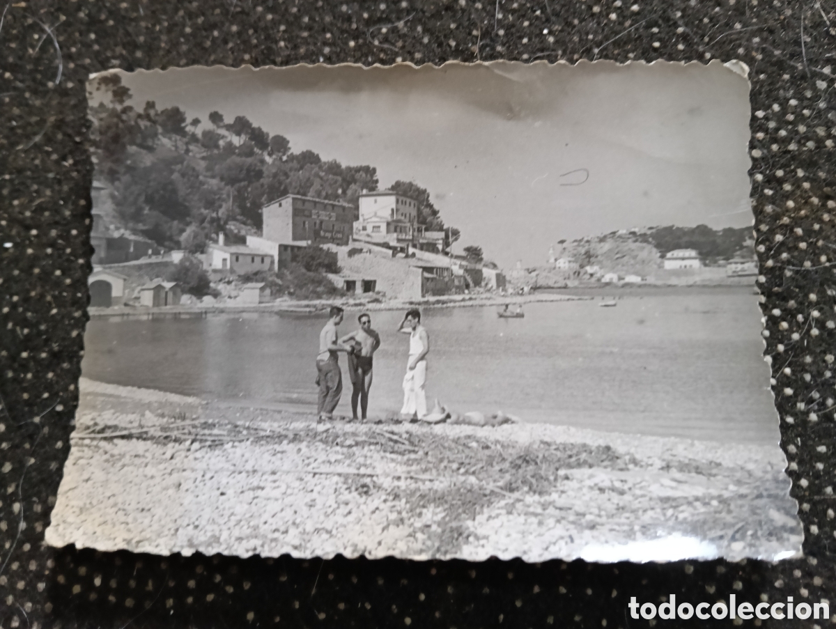 Fotograf&iacute;a antigua: &nbsp;Fotograf&iacute;a de Port Bo, Calella de Palafrugell, uno de los pueblos m&aacute;s ic&oacute;nicos de la Costa Brava en
