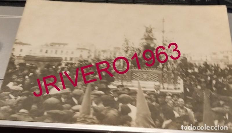 Fotograf&iacute;a antigua: SEMANA SANTA SEVILLA, ANTIGUA FOTOGRAFIA CRISTO DE LAS PENAS, LA ESTRELLA, 135X85MM