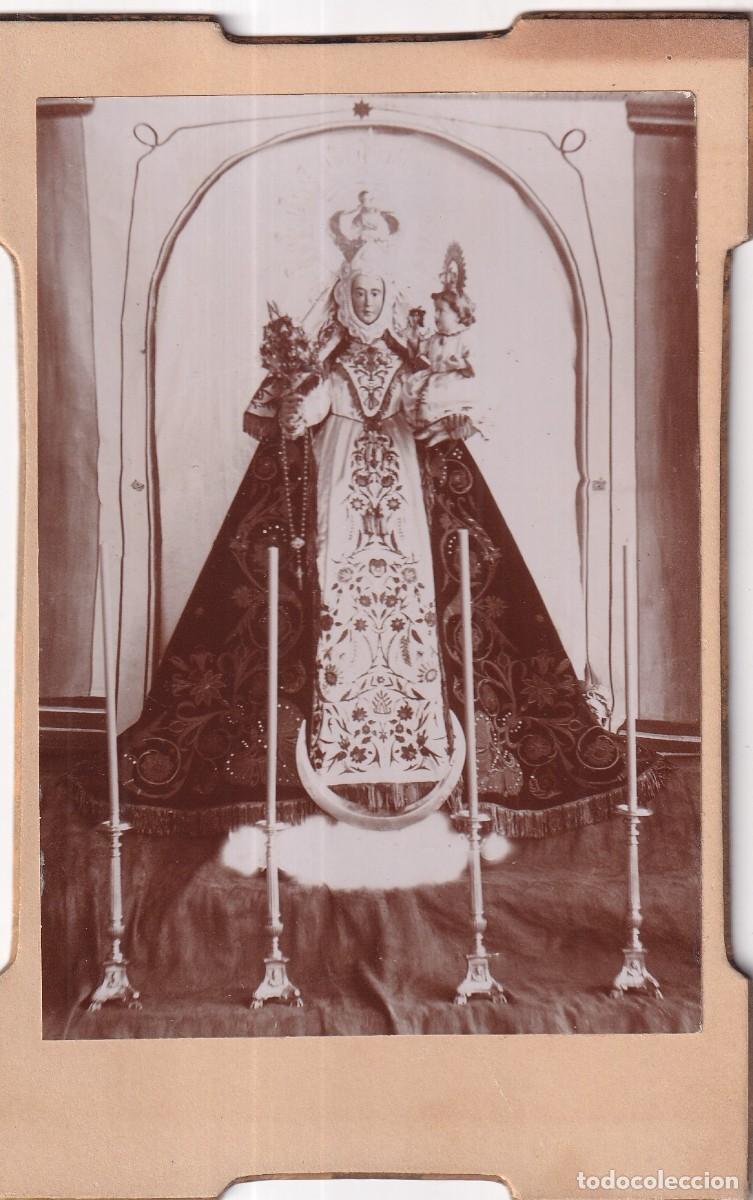 Fotograf&iacute;a antigua: Virgen de la Fuensanta Murcia ?? Bautista Miralles fot&oacute;grafo.