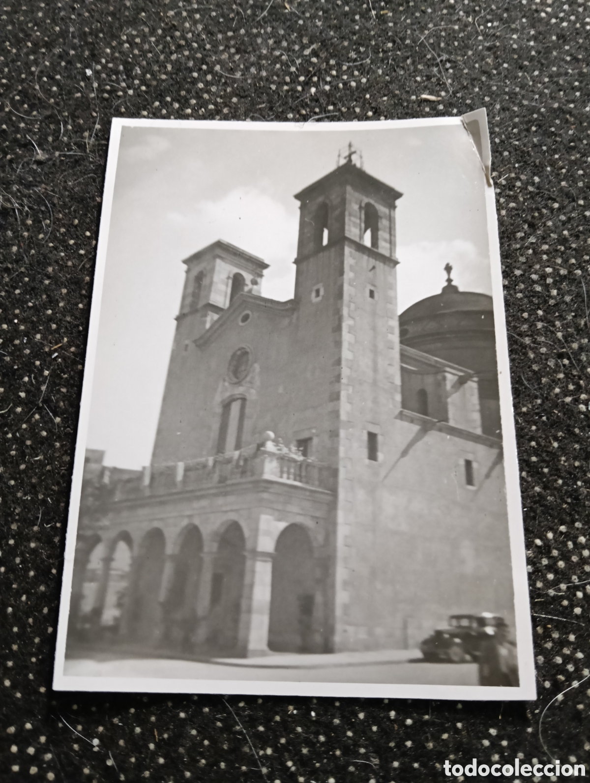 Fotograf&iacute;a antigua: 1952 Fotografia de la Parr&ograve;quia de Sant Pere Nolasc Barcelona, mide 11,5 x 8,5 cm.