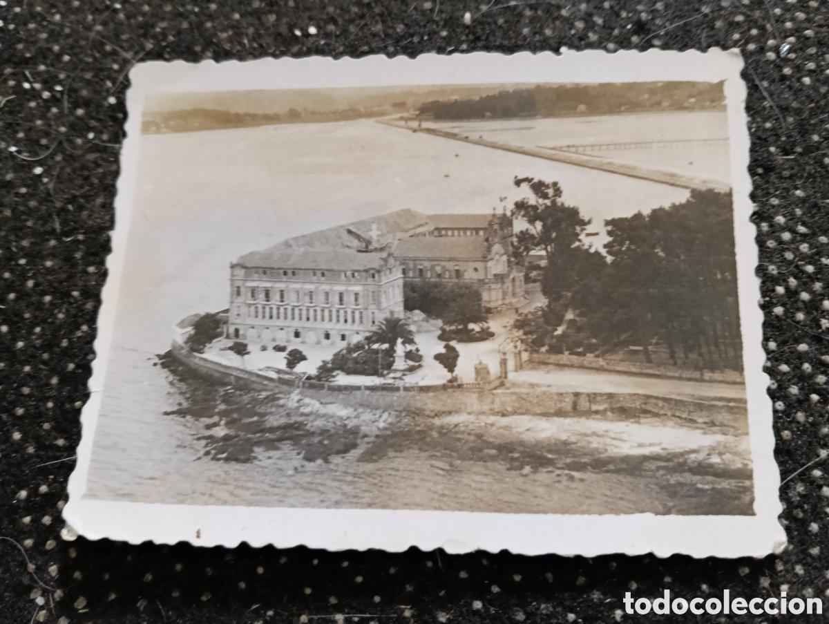Fotograf&iacute;a antigua: 1931 FOTOGRAF&Iacute;A DE PONTEVEDRA COLEGIO DEL SAGRADO CORAZON DE JESUS MIDE 9 X 7 CM