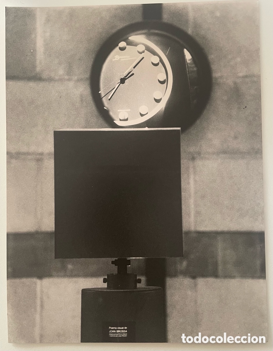 Fotograf&iacute;a antigua: Brossa, Joan. Fotografia B&W Poema visual 1985