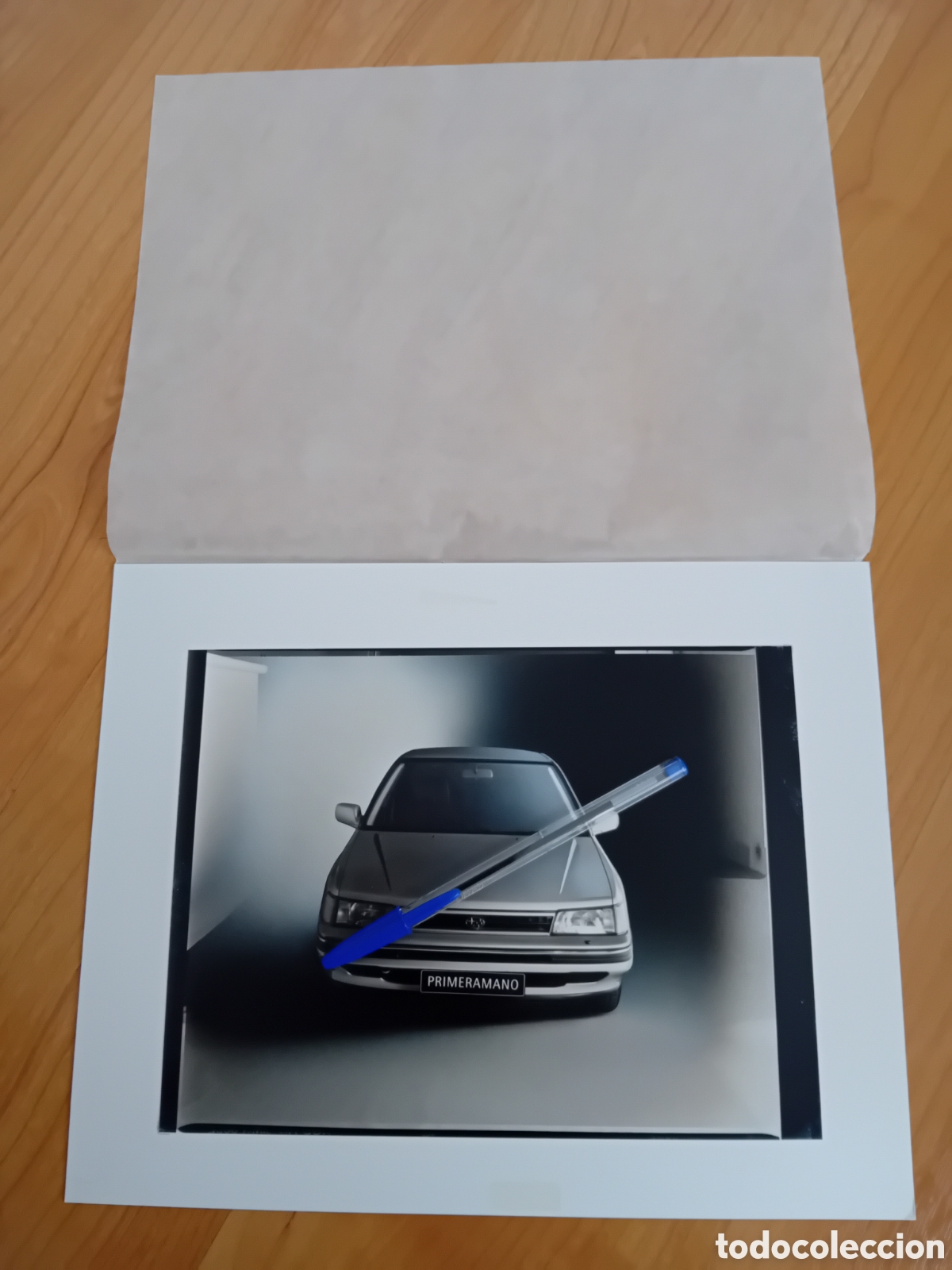 Fotograf&iacute;a antigua: FOTOGRAF&Iacute;A PROFESIONAL PUBLICITARIA GRAN FORMATO PARTE DELANTERA COCHE SUBARU. 1994