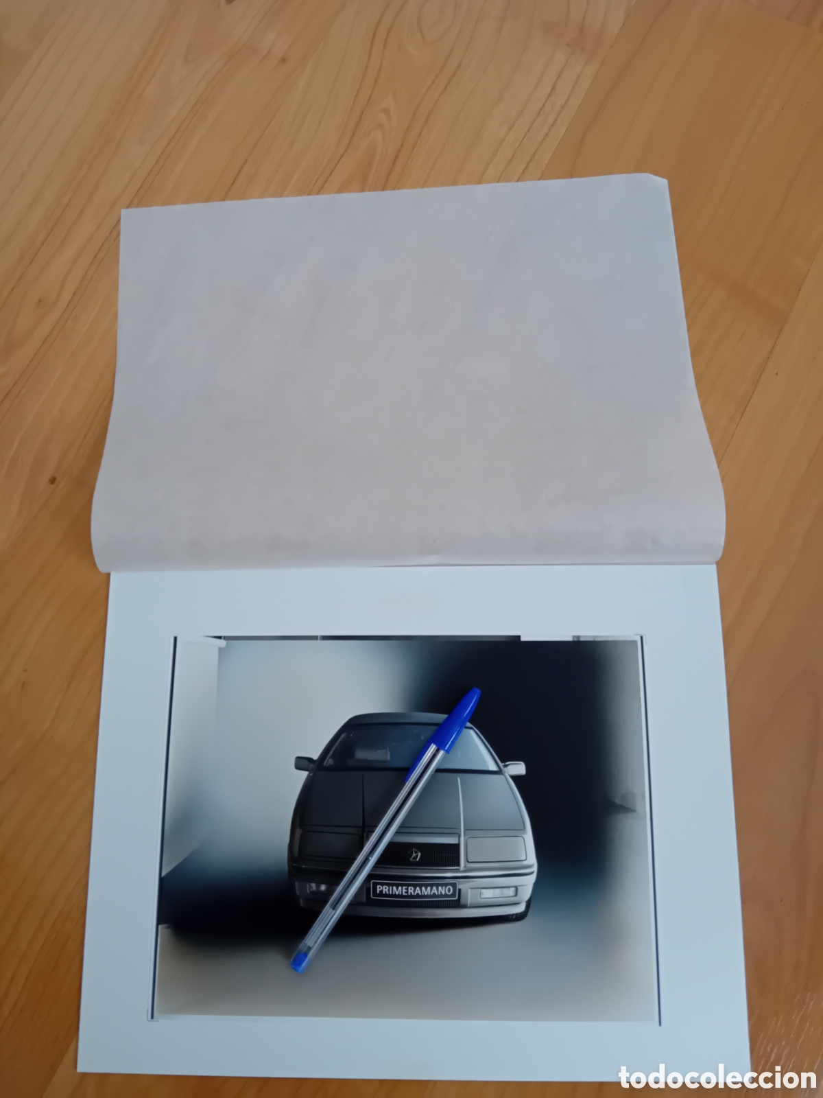 Fotograf&iacute;a antigua: FOTOGRAF&Iacute;A PROFESIONAL PUBLICITARIA GRAN FORMATO PARTE DELANTERA COCHE CHRYSLER. 1994