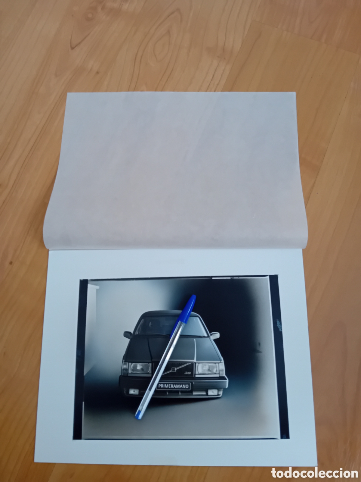 Fotograf&iacute;a antigua: FOTOGRAF&Iacute;A PROFESIONAL PUBLICITARIA GRAN FORMATO PARTE DELANTERA COCHE VOLVO. 1994