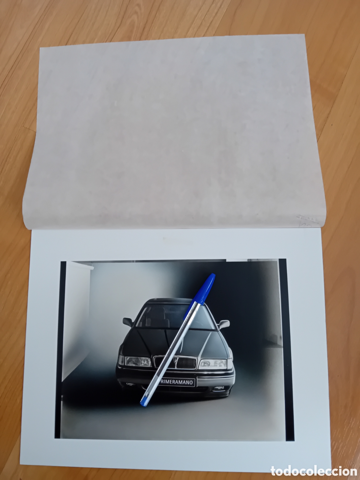 Fotograf&iacute;a antigua: FOTOGRAF&Iacute;A PROFESIONAL PUBLICITARIA GRAN FORMATO PARTE DELANTERA COCHE ROVER. 1994