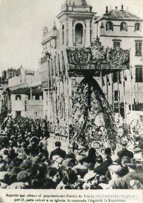 Fotograf&iacute;a antigua: REPRODUCCION FOTOGRAFICA DE LA SEMANA SANTA DE SEVILLA, VIRGEN LA ESPERANZA. FOTOSESANTA-171