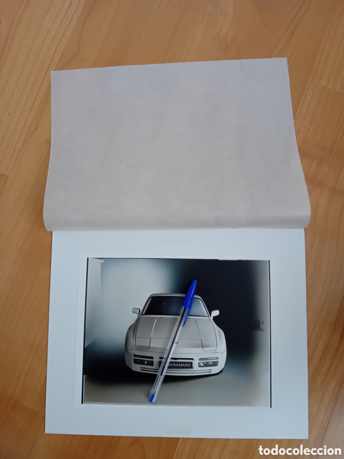 Fotograf&iacute;a antigua: FOTOGRAF&Iacute;A PROFESIONAL PUBLICITARIA GRAN FORMATO PARTE DELANTERA COCHE PORSCHE. 1994