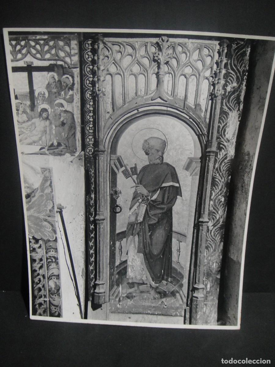 Fotograf&iacute;a antigua: fotografia de retablo - fotografo felix peig - andorrra la vella