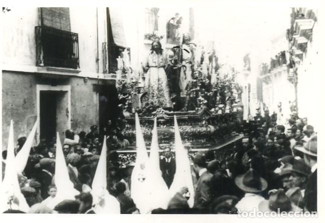 Fotograf&iacute;a antigua: REPRODUCCION FOTOGRAFICA DE LA S. SANTA DE SEVILLA, HERMAANDAD DE LA AMARGURA. FOTOSESANTA-213