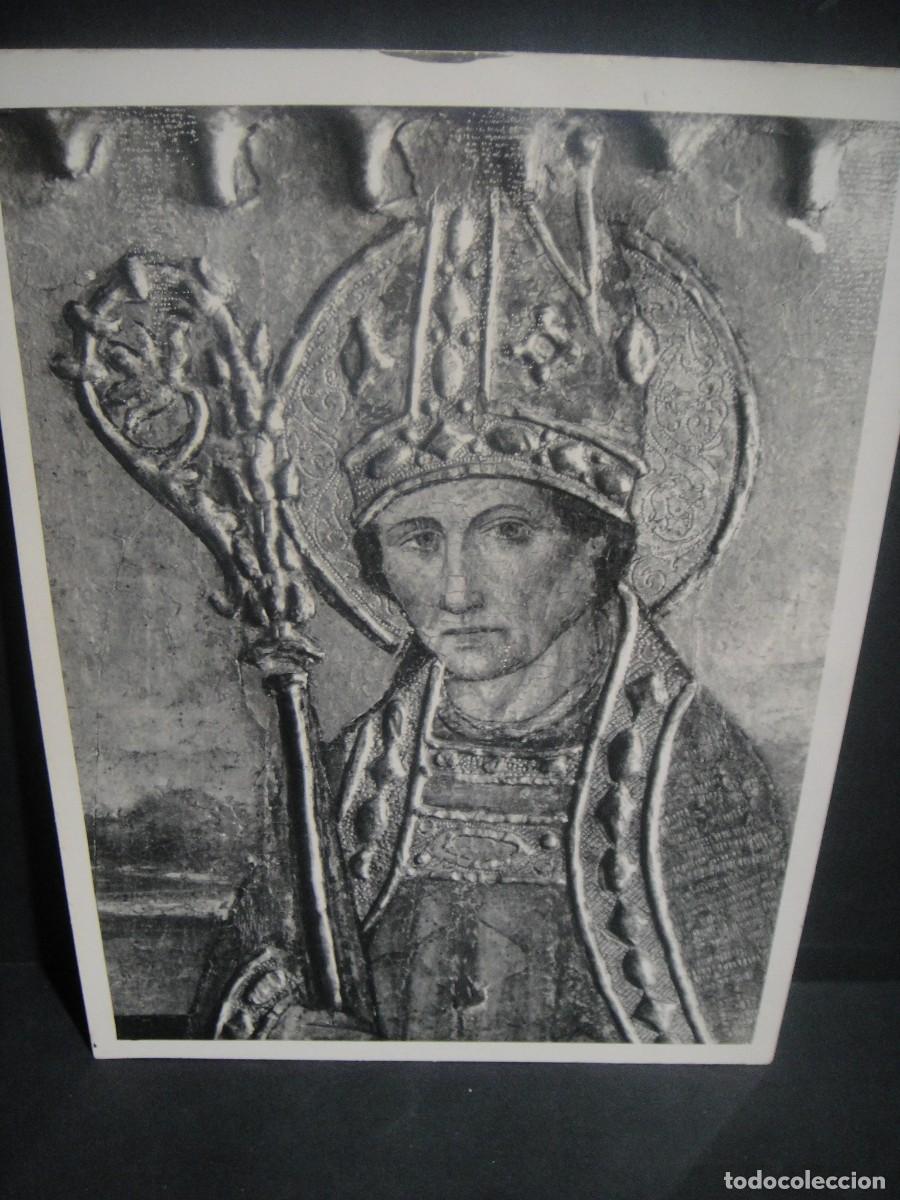 Fotograf&iacute;a antigua: retablo de s. roman , tiana - foto mas , barcelona