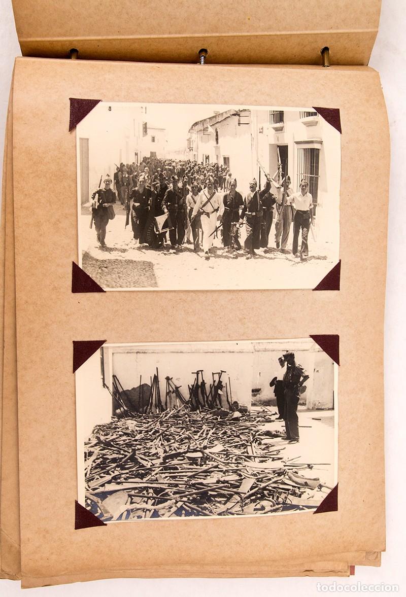 Fotograf&iacute;a antigua: GUERRA CIVIL ESPA&Ntilde;OLA - &Aacute;LBUM DE FOTOGRAF&Iacute;AS ORIGINALES