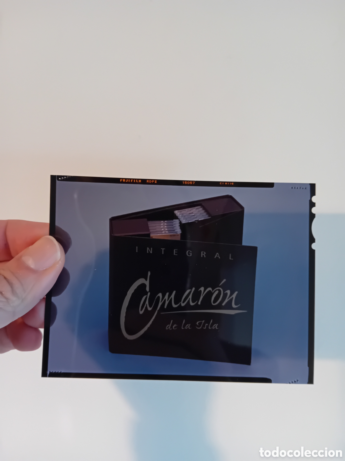 Fotograf&iacute;a antigua: DIAPO PLACA MEDIO FORMATO FOTOGRAF&Iacute;A PROFESIONAL PUBLICITARIA INTEGRAL CAMAR&Oacute;N DE LA ISLA. A&Ntilde;OS 90