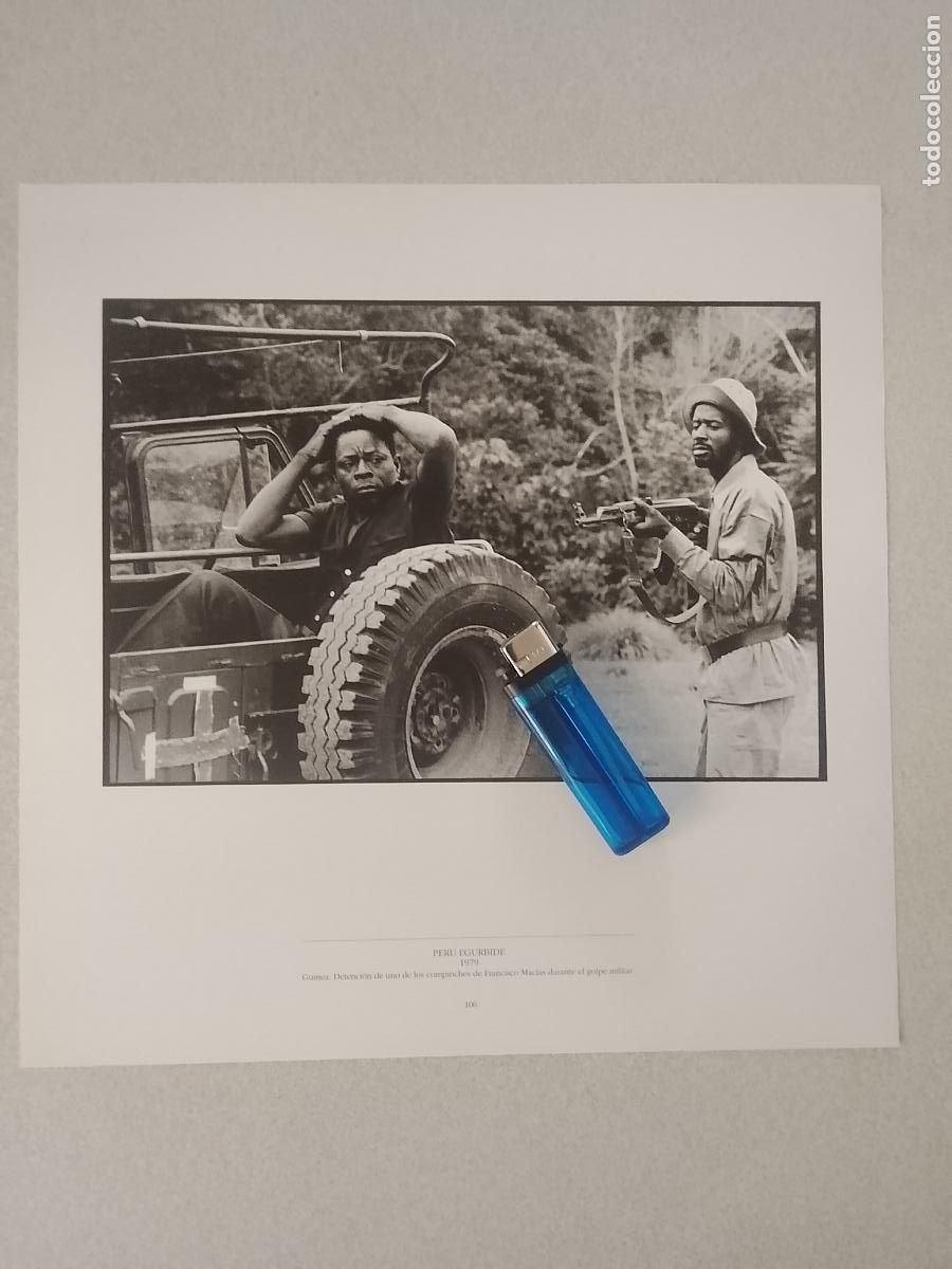 Fotograf&iacute;a antigua: foto - lamina 1979 GUINEA MILITAR - DETENCION COMPINCHE DE FRANCISCO MACIAS GOLPE MILITAR