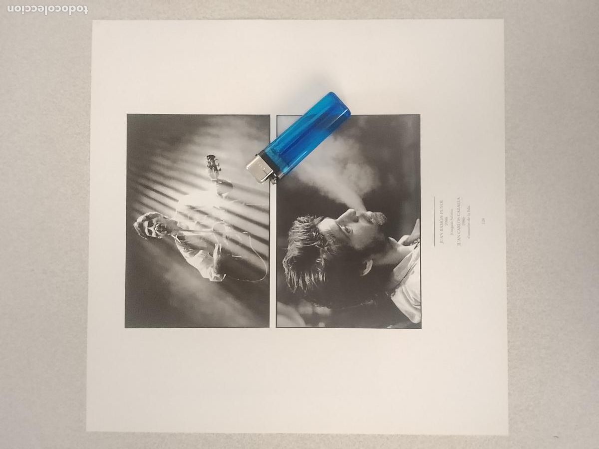 Fotograf&iacute;a antigua: foto - lamina 1988 MUSICA JOAQUIN SABINA - 1986 CAMARON DE LA ISLA