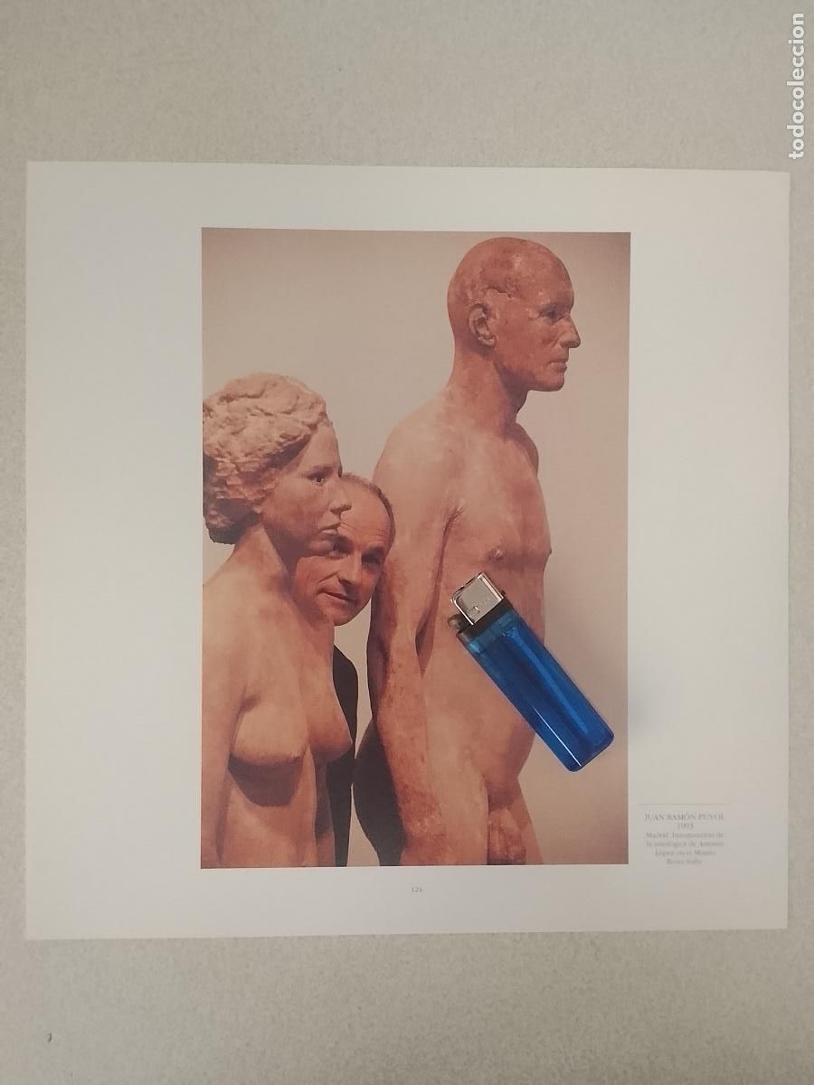 Fotograf&iacute;a antigua: foto - lamina 1993 ARTE MADRID INAUGURACION ANTOLOGICA DE ANTONIO LOPEZ EN EL MUSEO REINA SOFIA