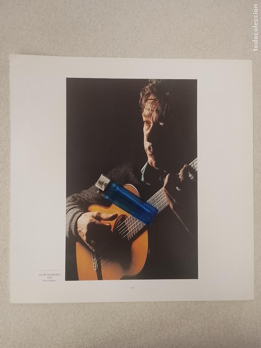 Fotograf&iacute;a antigua: foto - lamina 1991 GUITARRA ESPA&Ntilde;OLA MUSICA FLAMENCO PACO IBA&Ntilde;EZ