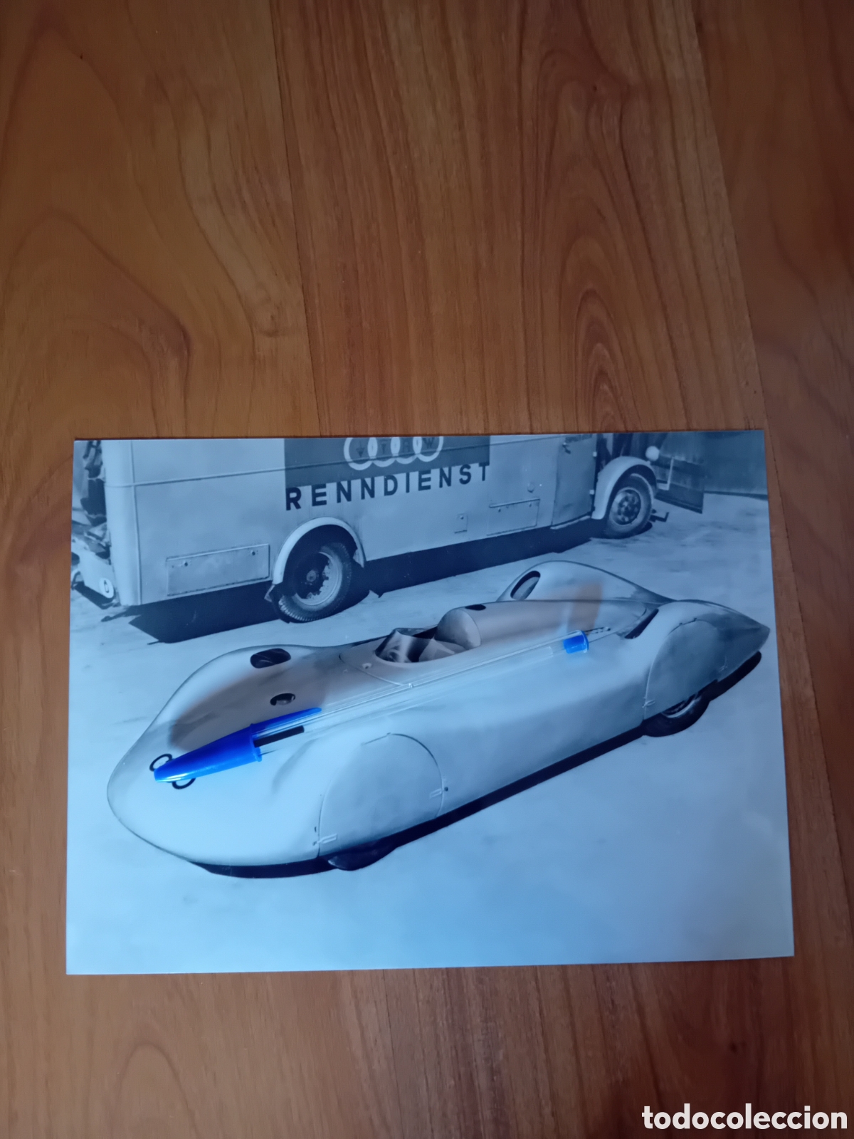Fotograf&iacute;a antigua: FOTOGRAF&Iacute;A PROFESIONAL REPRODUCCI&Oacute;N ANTIGUA AUDI COCHE DE CARRERAS. 1995