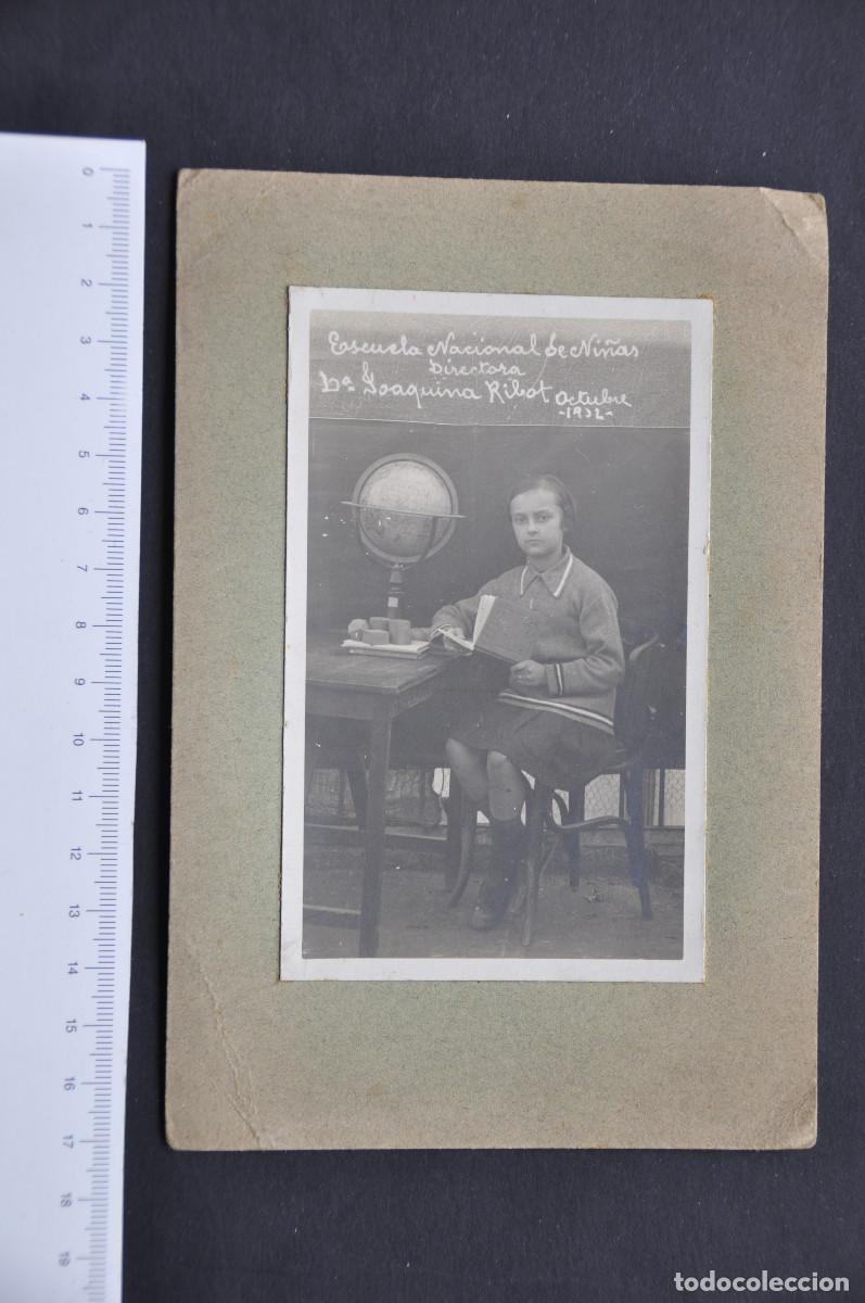 Fotografia antica: FOTOGRAFIA DE UNA NI&Ntilde;A EN EL FINAL DEL CICLO ESCOLAR - ESCUELA NACIONAL DE NI&Ntilde;AS 1932