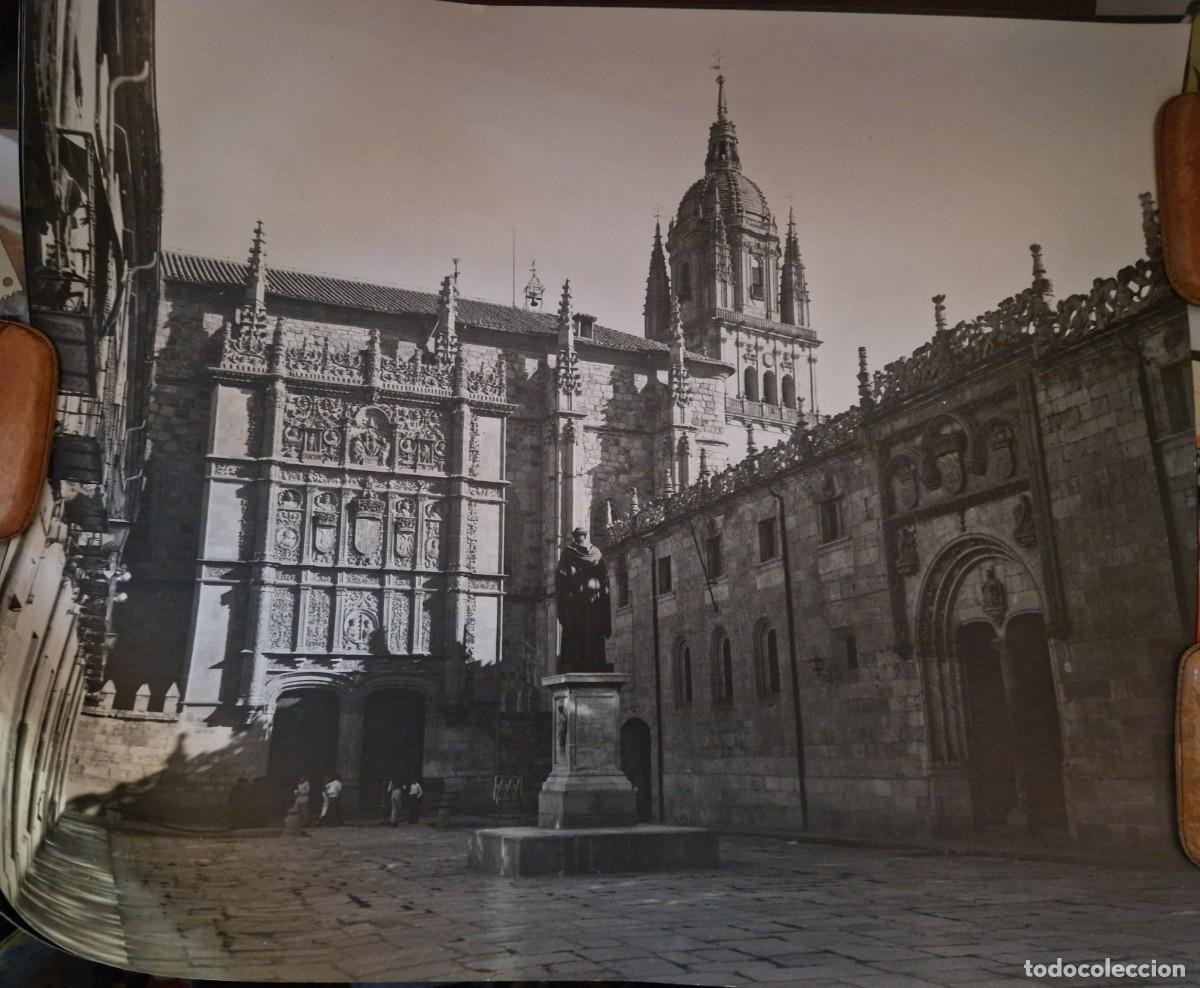 Fotograf&iacute;a antigua: SALAMANCA, FACHADA DE LA UNIVERSIDAD, , FOTOGRAFIA , MIDE 60 X 50 CMS.