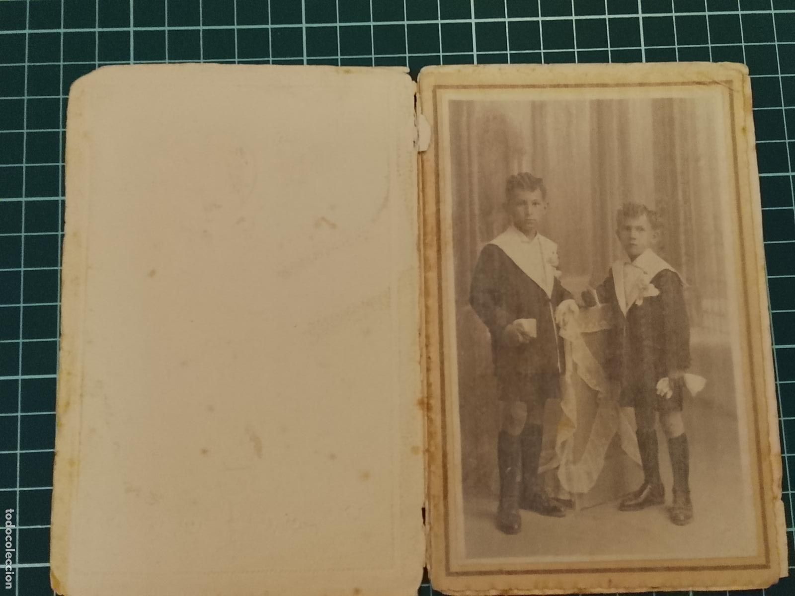 Fotograf&iacute;a antigua: VICENTE Y JOSE CATINO GARCIA - FOTOGRAFO J. ARA , VALENCIA - FOTOGRAFIA ANTIGUA -(116.045)