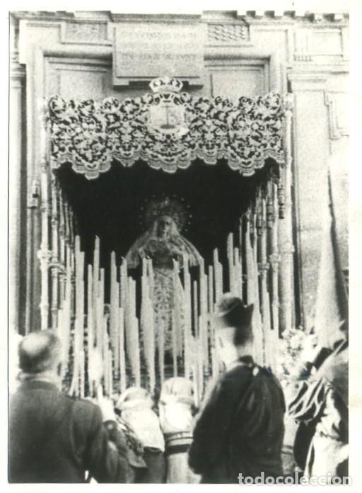 Fotograf&iacute;a antigua: REPRODUCCION FOTOGRAFICA DE LA S. SANTA DE SEVILLA, MAYOR DOLOR EN SU SOLEDAD. FOTOSESANTA-219 ,7