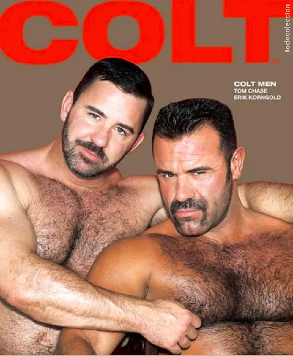Fotograf&iacute;a antigua: PORTADA DE LA REVISTA COLT. MODELOS; TOM CHASE & ERIK KORNGOLD. FOTOGRAFIA.