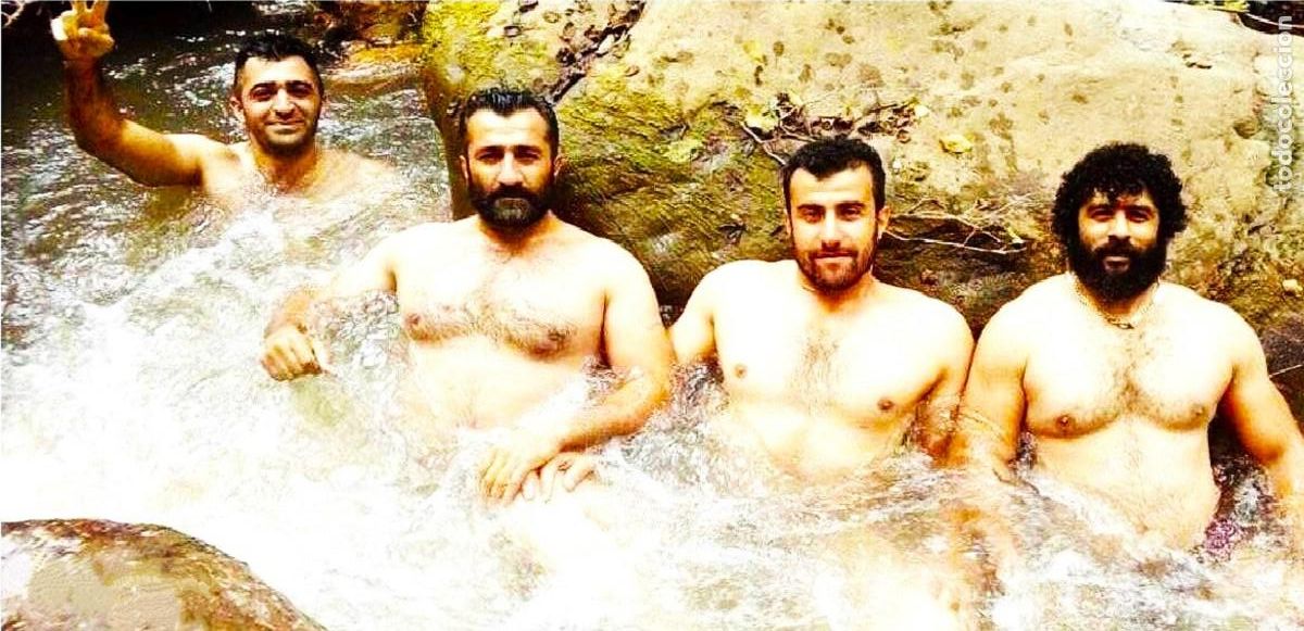 Fotograf&iacute;a antigua: CUATRO AMIGOS. FOTOGRAFIA.