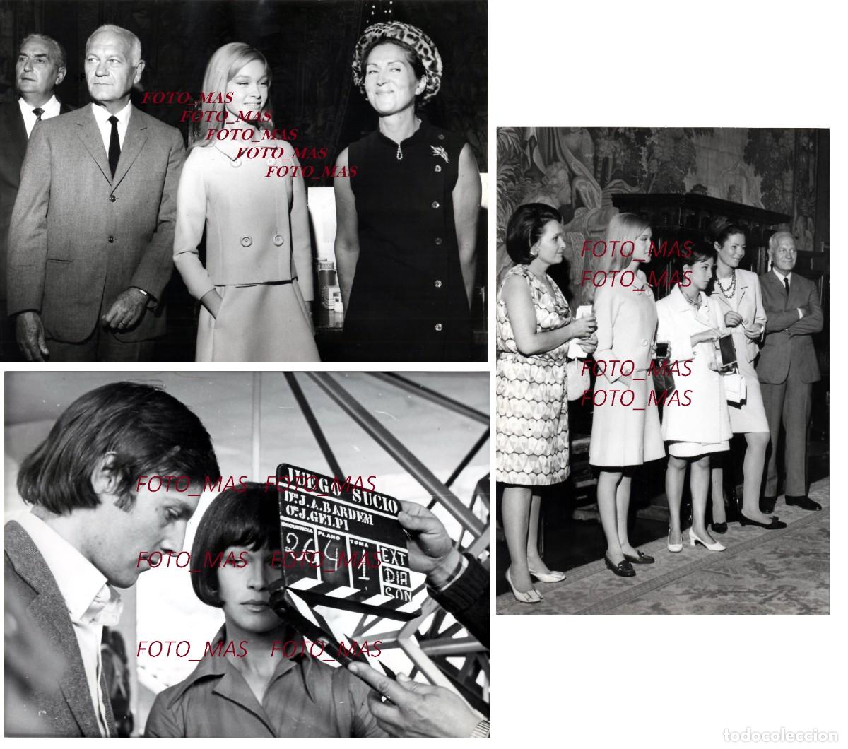 Fotograf&iacute;a antigua: 3 raras fotograf&iacute;as originales sobre Marisol.