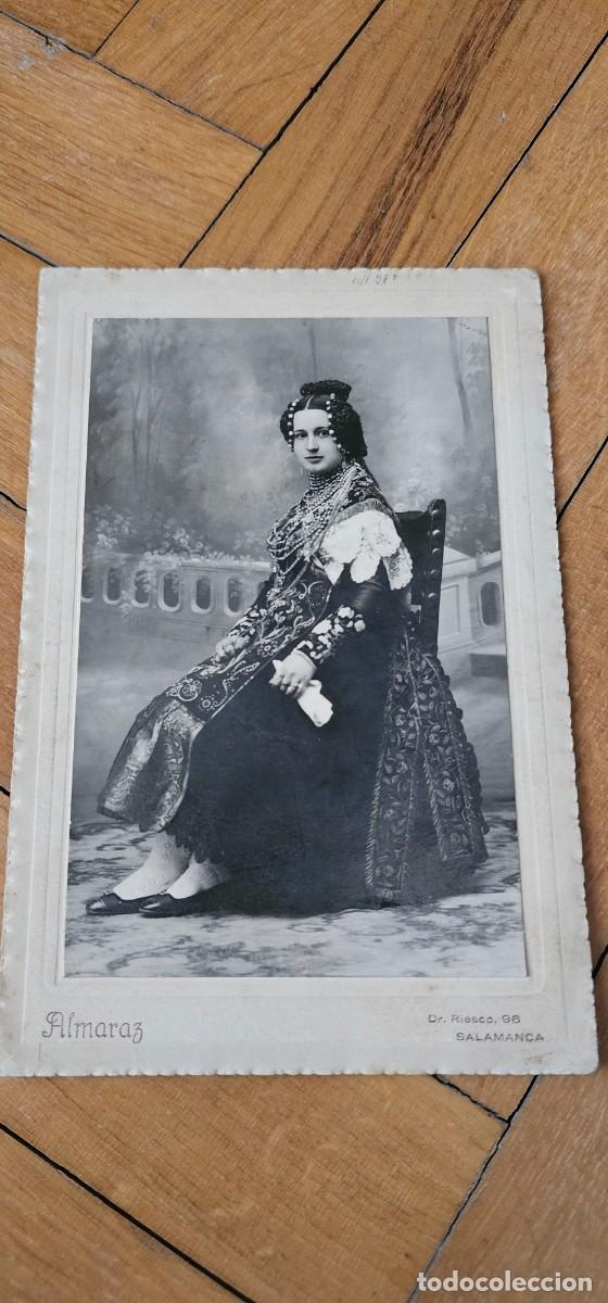 Fotograf&iacute;a antigua: Fotografo Almaraz Salamanca traje charra