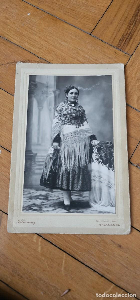Fotograf&iacute;a antigua: Fotografia Almaraz Traje Charro Salamanca