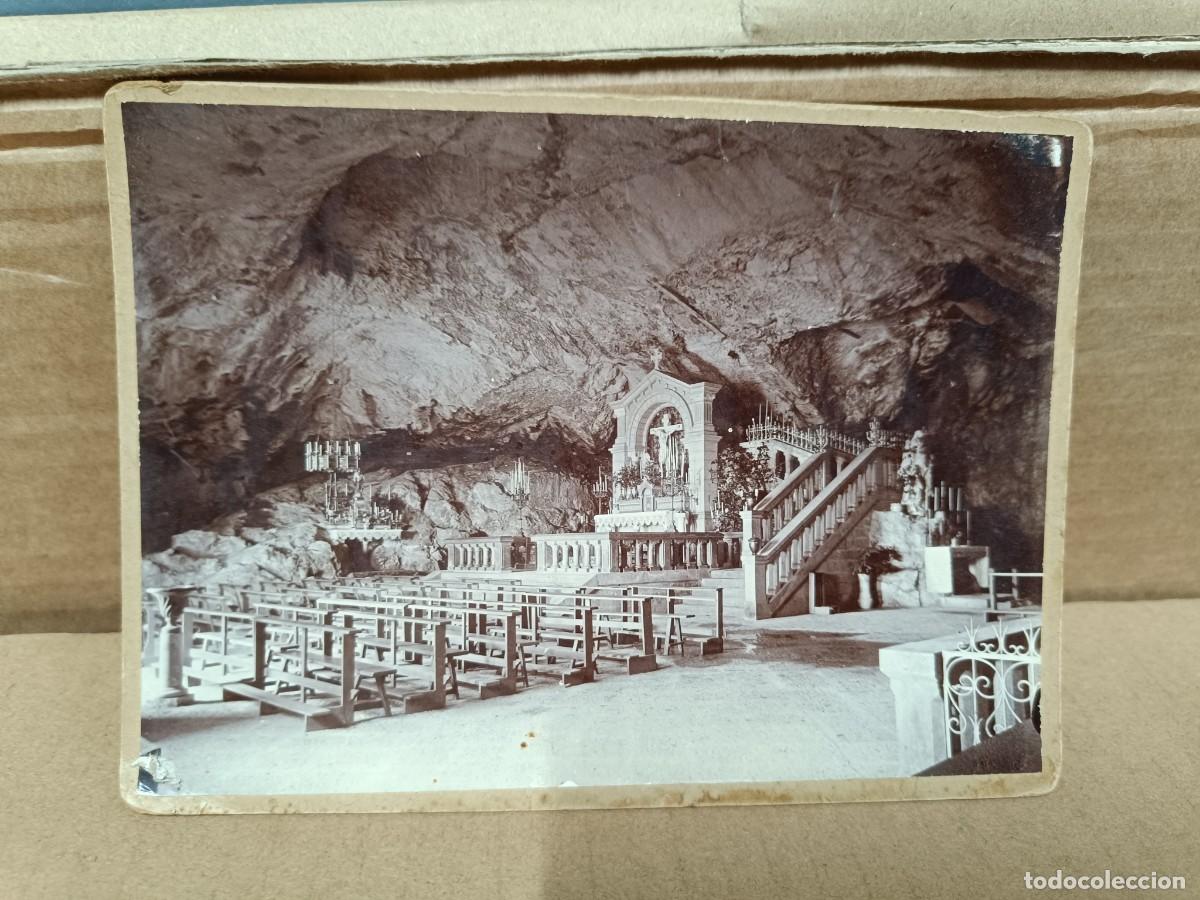 Fotograf&iacute;a antigua: ANTIGUA FOTO, ALTAR DE IGLESIA, CAPILLA O ERMITA EN CUEVA, A IDENTIFICAR -P22