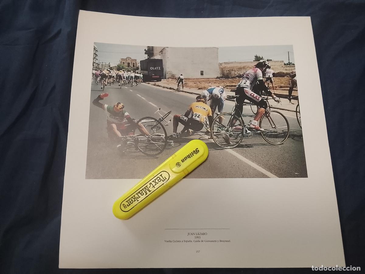 Fotograf&iacute;a antigua: foto - lamina 1993 CICLISMO VUELTA CICLISTA A ESPA&Ntilde;A CAIDA DE GIOVANETTI Y BRUNELL