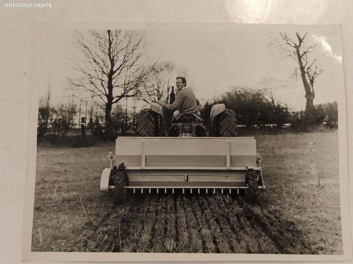 Fotograf&iacute;a antigua: SEMBRAR SIN ARAR - MAQUINA - COPRENSA , MADRID - FOTOGRAFIA ANTIGUA -(K-15.324)