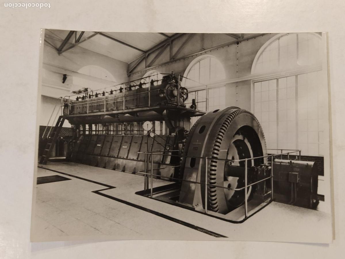 Fotograf&iacute;a antigua: MAQUINARIA ANTIGUA - FABRICA - FOTOGRAFIA ANTIGUA -(K-15.332)