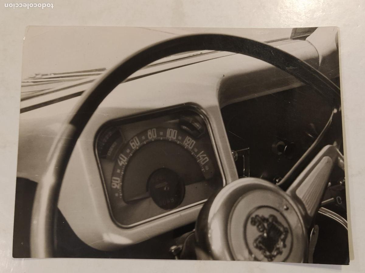 Fotograf&iacute;a antigua: CUENTAKILOMETROS DE UN COCHE - FOTOGRAFIA ANTIGUA -(K-15.336)