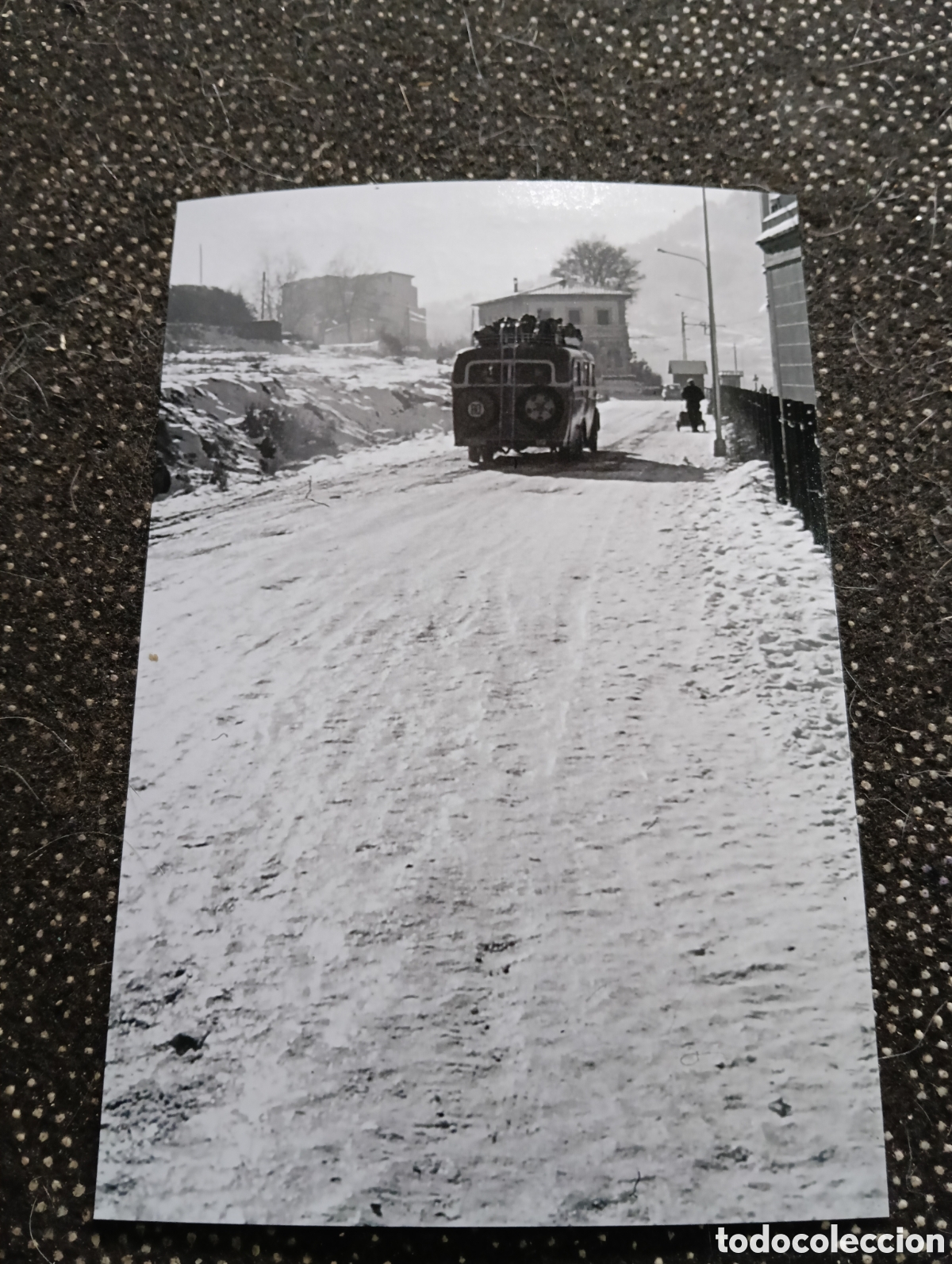 Fotograf&iacute;a antigua: Fotograf&iacute;a de SAN QUIRSE DE BESORA, 2-1-1959 Barcelona - est&aacute; fotograf&iacute;a est&aacute; sacada de una diaposit